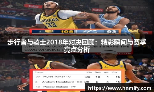 步行者与骑士2018年对决回顾：精彩瞬间与赛季亮点分析